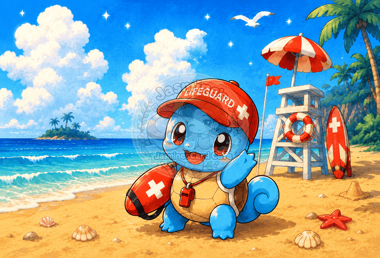 Tidal Splash Binder Art