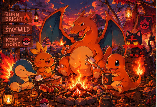 Campfire Binder Art