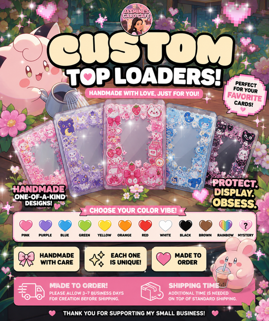 Pretty Pull Protectors™ - Custom Top Loaders