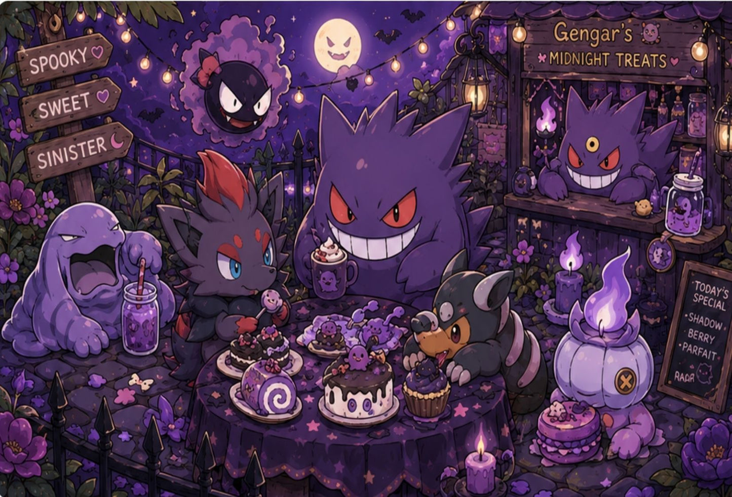 Spooky Night Binder Art